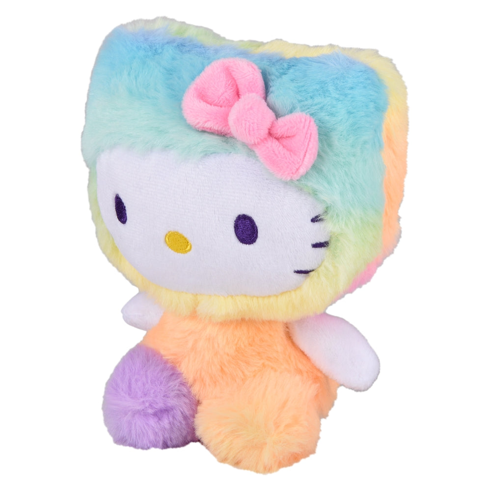 Hello Kitty Plush Rainbow Sherbet 6.5 in