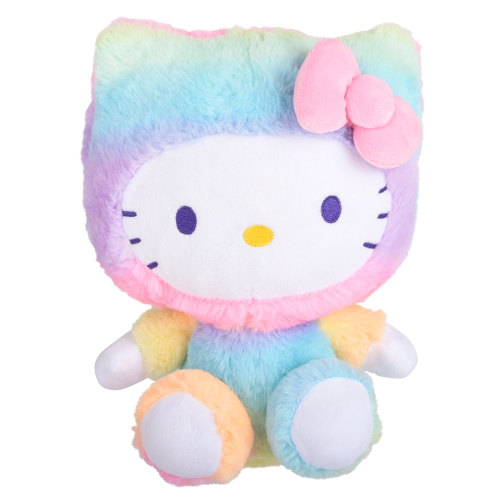 Hello Kitty Plush Rainbow Sherbet 11.5"