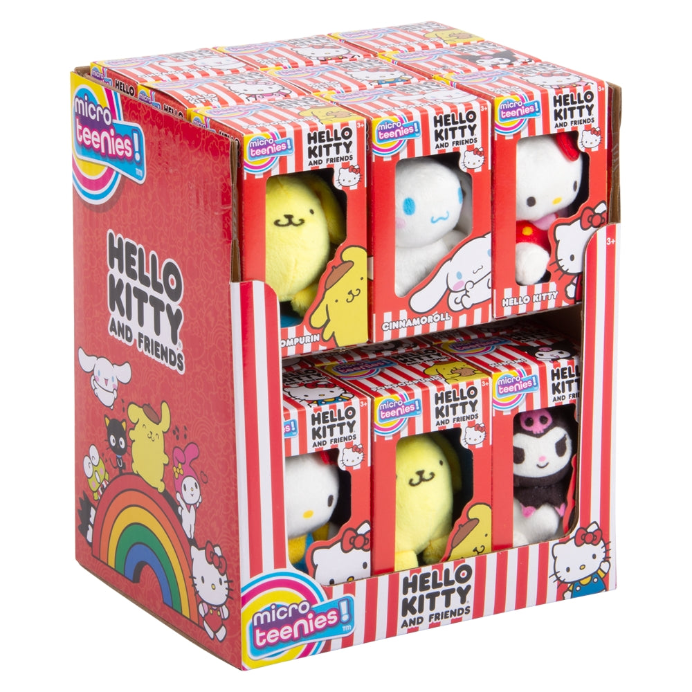 Hello Kitty Plush Assortment (18 PC Display)