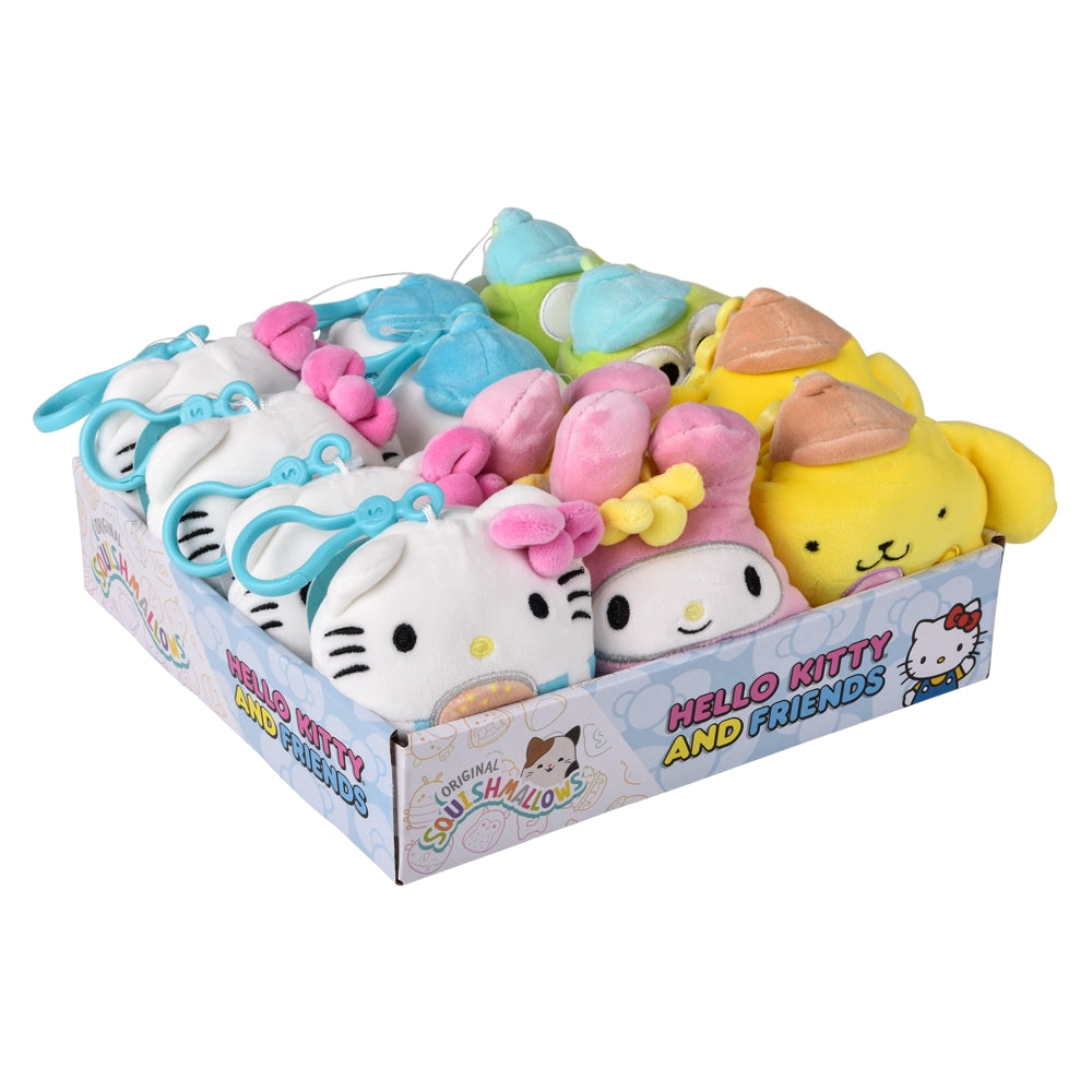 Hello Kitty Mini Clip Plush Display (1 DIS)