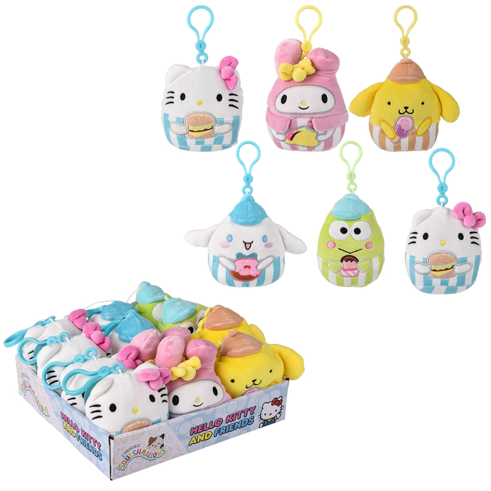 Hello Kitty Mini Clip Plush Display (1 DIS)