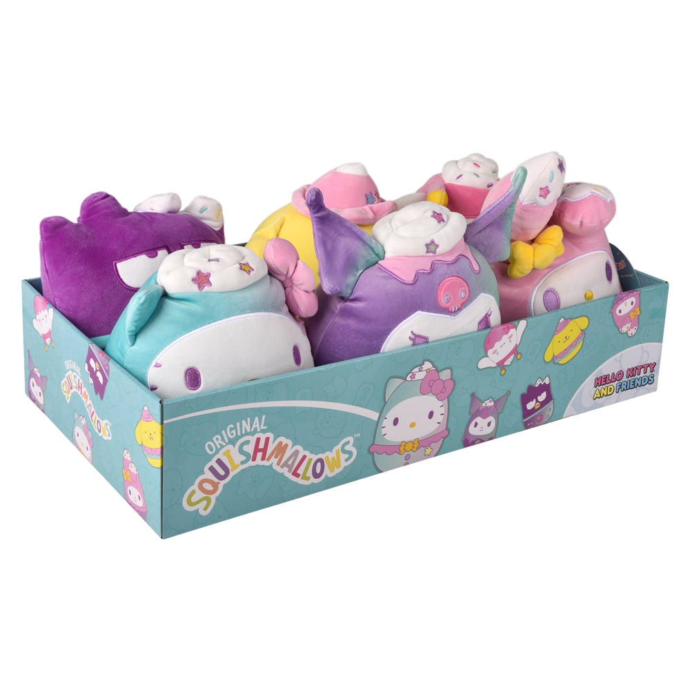 Hello Kitty Squishmallow Plush Display (8 in, 1 DIS)