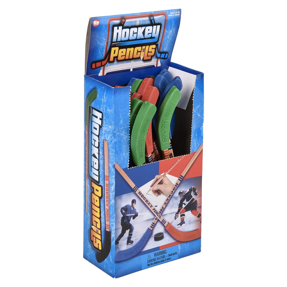 Hockey Pencils 24ct Display