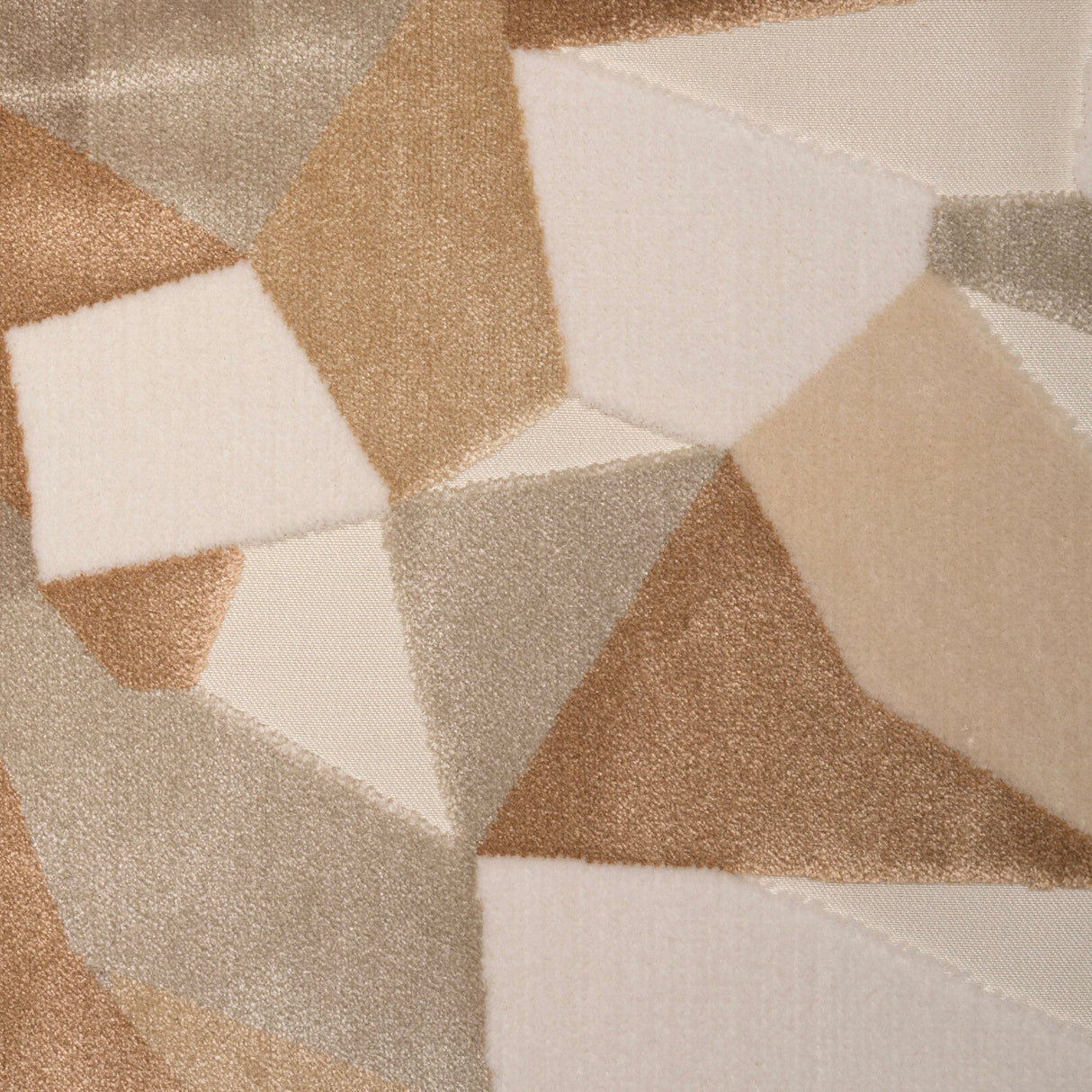 Cut Velvet Upholstery Fabric Petra Patchwork Design