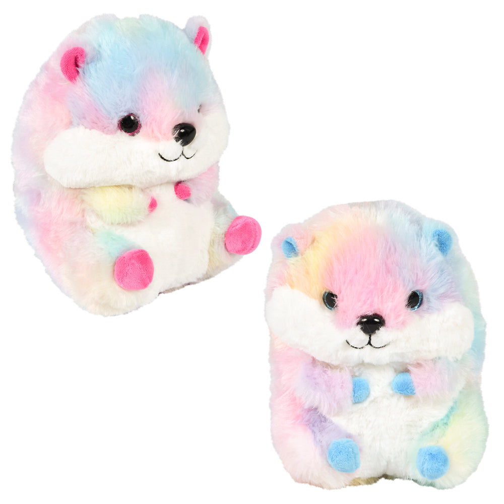 Plush Sugar Hamster Belly Buddy 7"