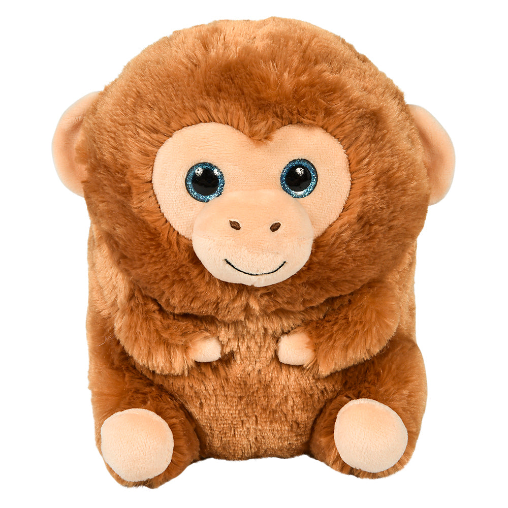 Monkey Plush Belly Buddy 8.5"