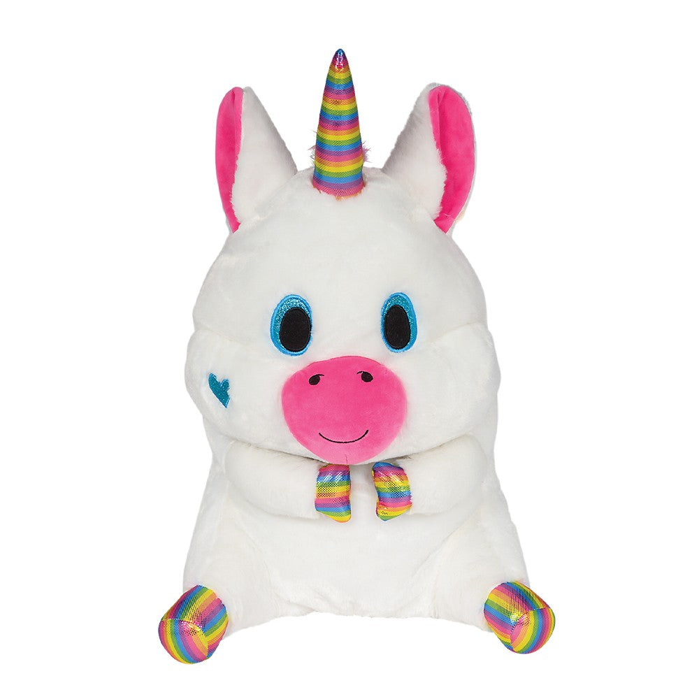 Unicorn Plush Belly Buddy 20"