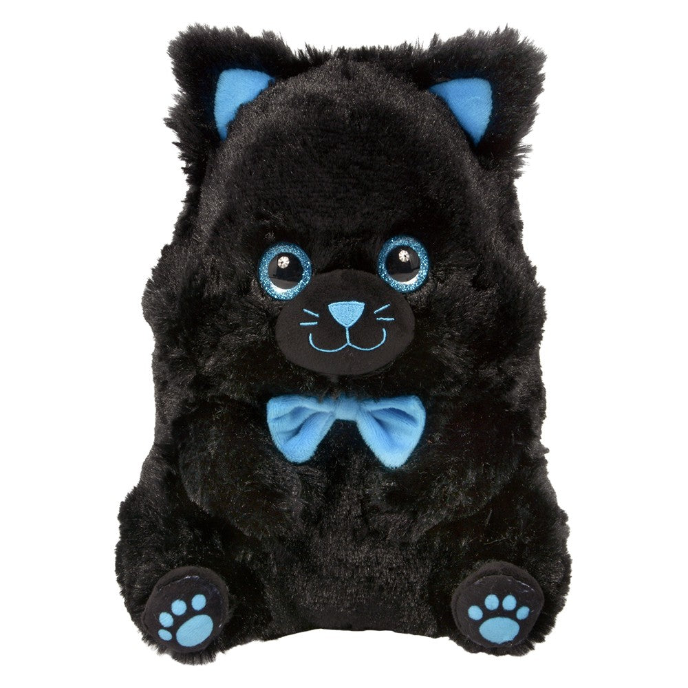 Black Cat Belly Buddy Plush