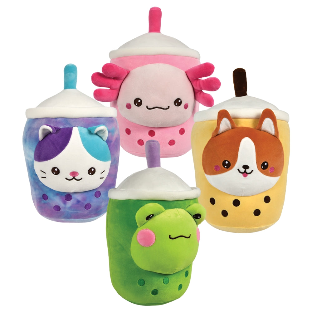 Bubble Tea Plush Animals 12.5"