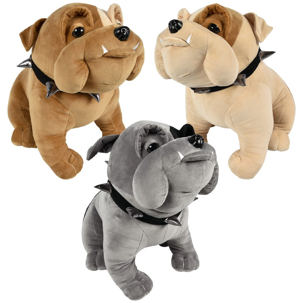 Bulldog Plush 18" (1 PC)
