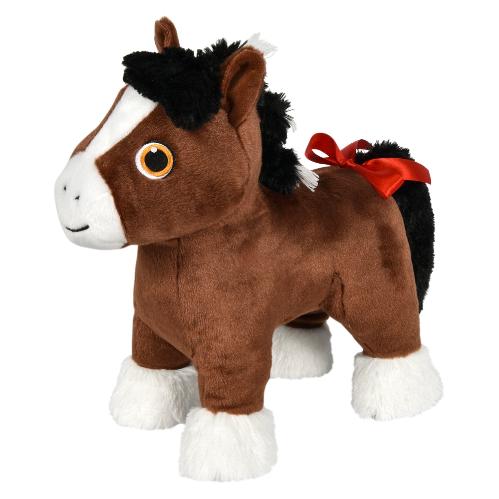 Clydesdale Horse Plush 13"