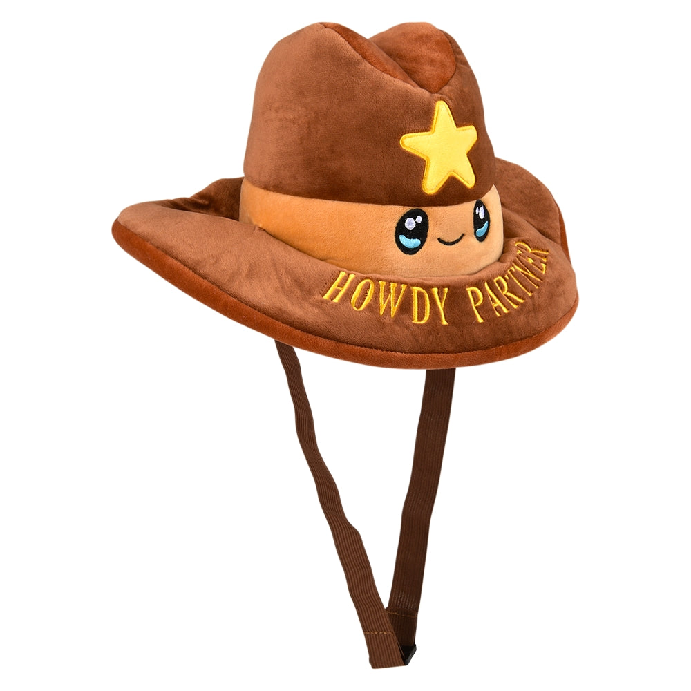 Cowboy Plush Hat 6.5"