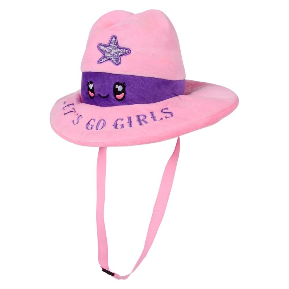 Cowboy Plush Hat 6.5"