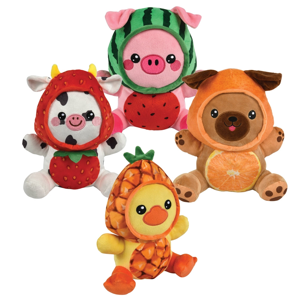 Fruit Animals Plush 10"