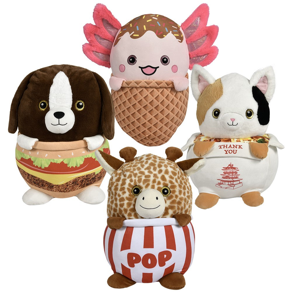 Foodie Plush Assortment 20" (1 PC)