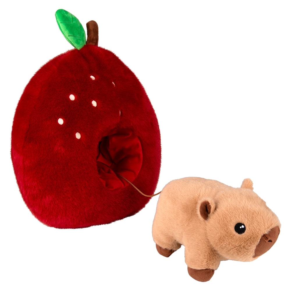 Capybara Plush in Fruit 15"
