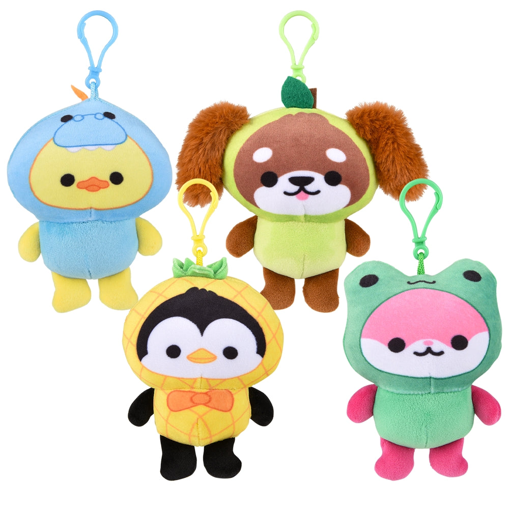 Kawaii Backpack Clip Plush (1 PC)