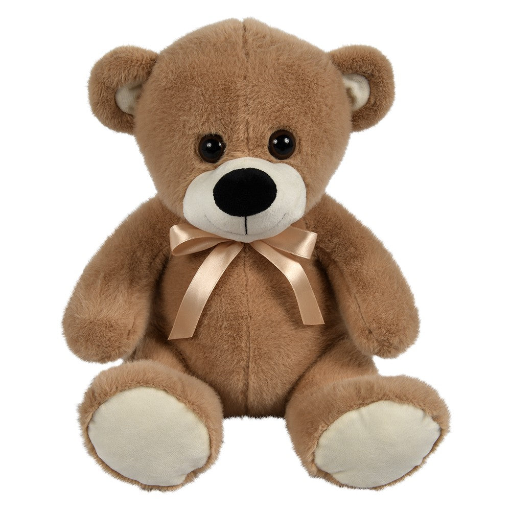 Plush Sitting Mink Bear