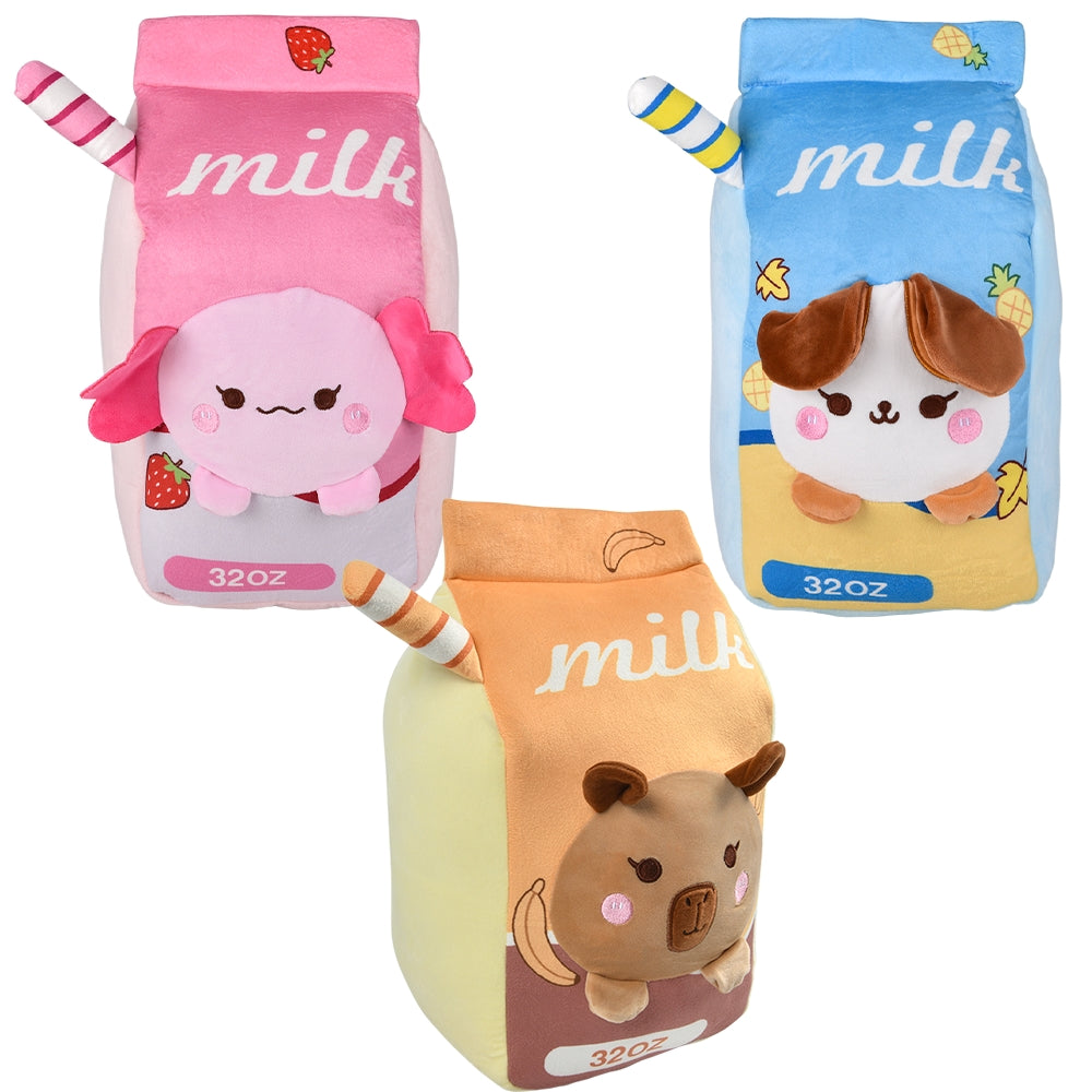 Milk Carton Plush 16" (1 PC)