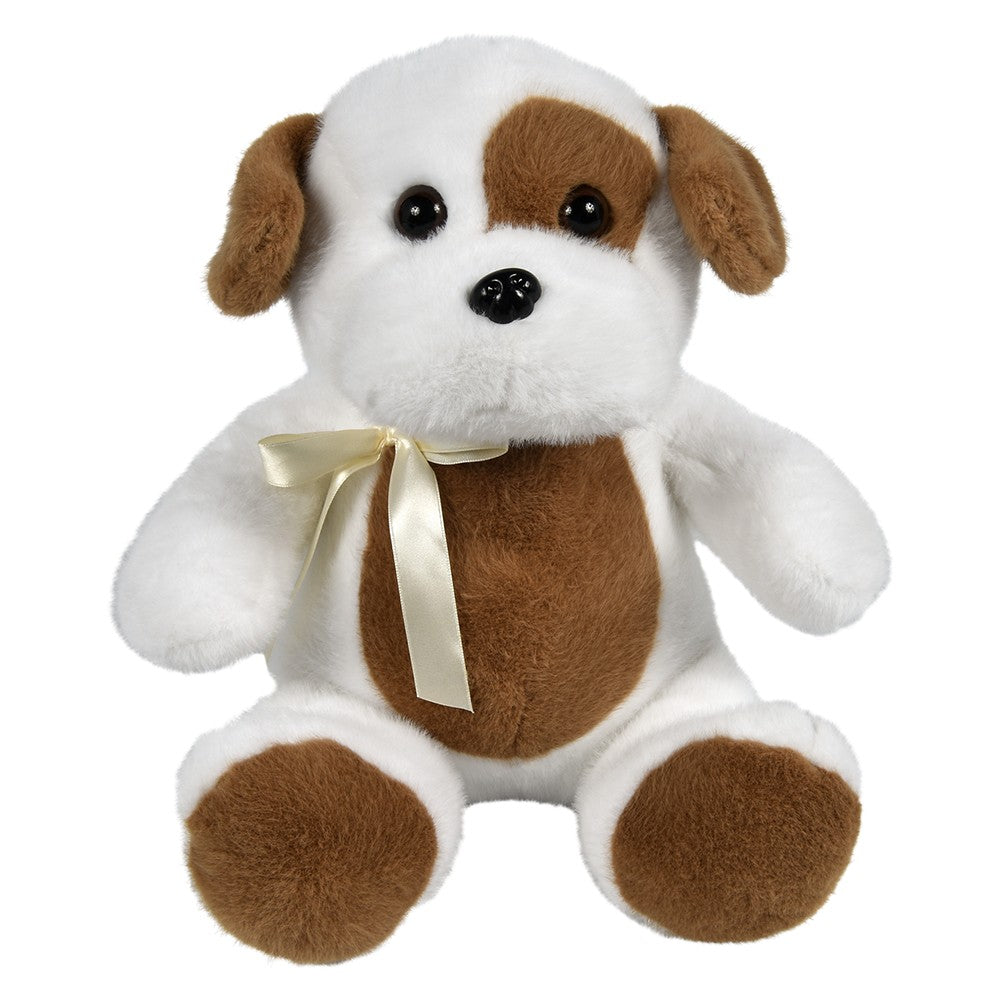 Plush Sitting Mink Dog 12"