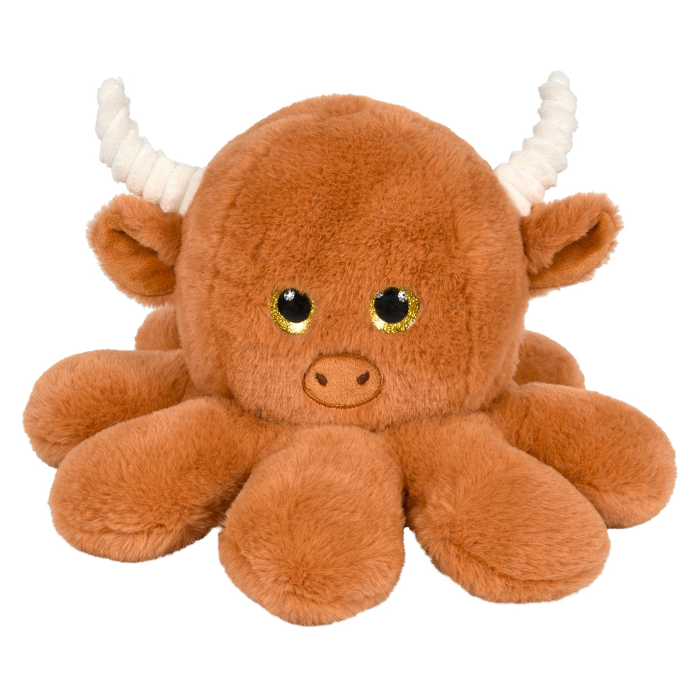 Octo-Highland Cow Plush (10 in)