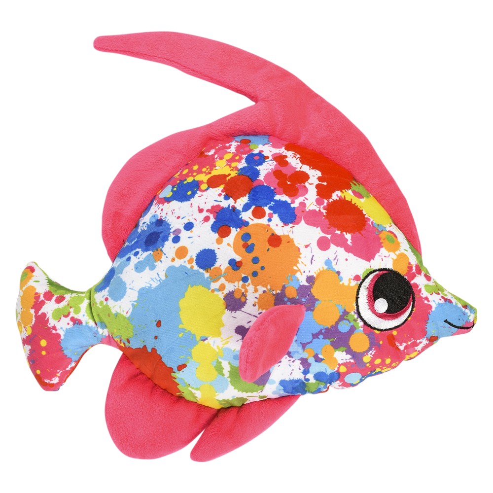 Plush Fish Paint Splash Fish 14"