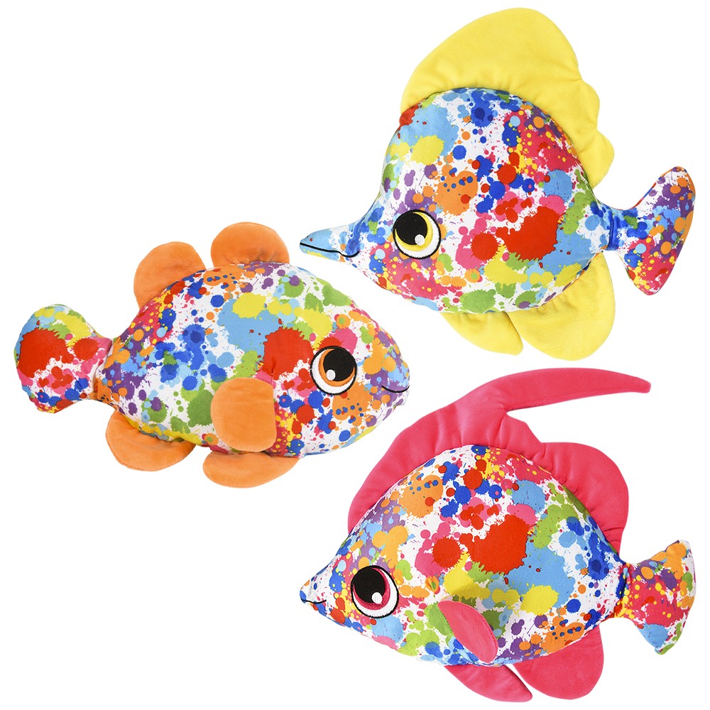 Paint Splash Fish Plush (1 PC)