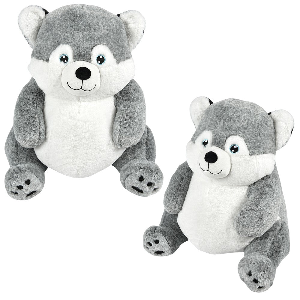 Husky Plush Toy 20" Tubby Tots