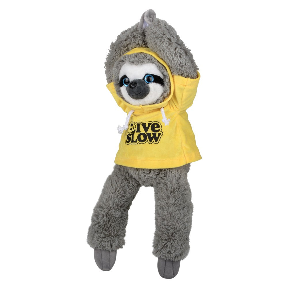 Sloth With Hoodie Plush Toy
