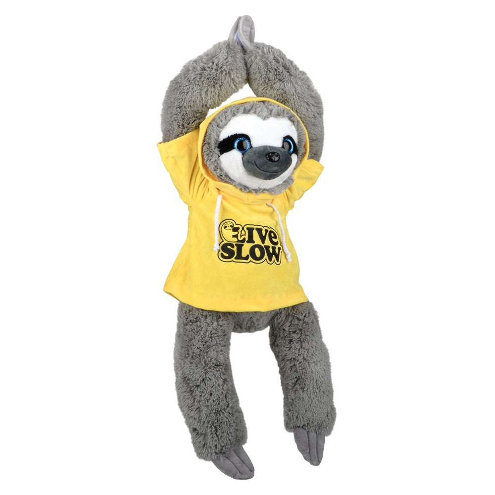Plush Sloth With Hoodie 29"