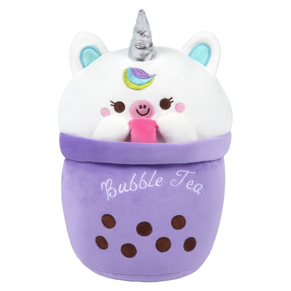 Bubble Tea Plush Animal Cup 13"