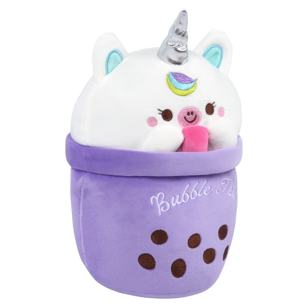 Bubble Tea Plush Animal Cup 13"