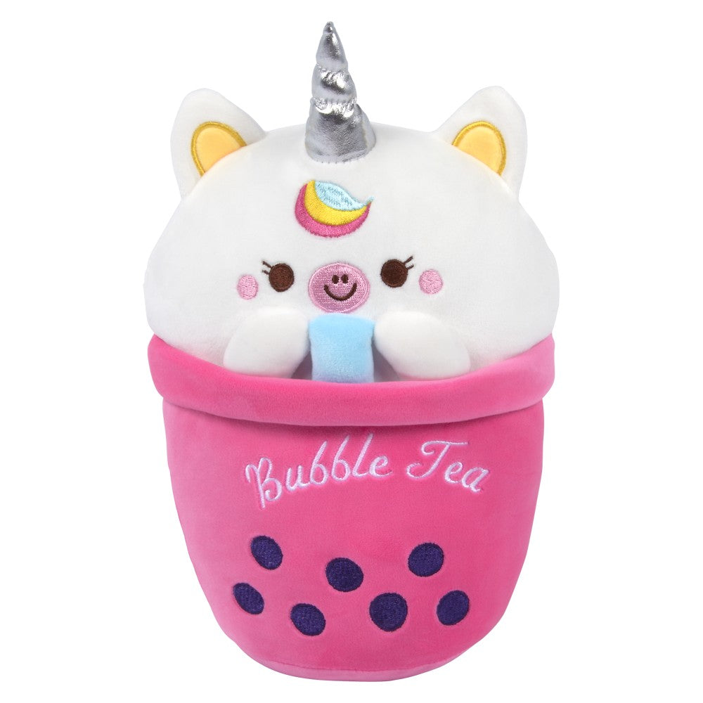 Bubble Tea Plush Animal Cup 13"