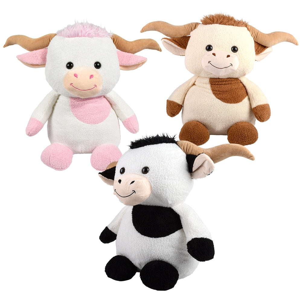 Longhorn Cattle Plush (24 in)