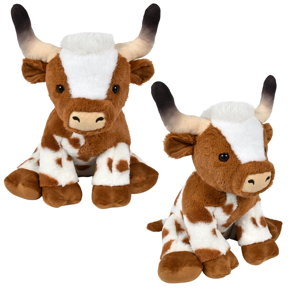 Longhorn Cow Plush (1 PC)