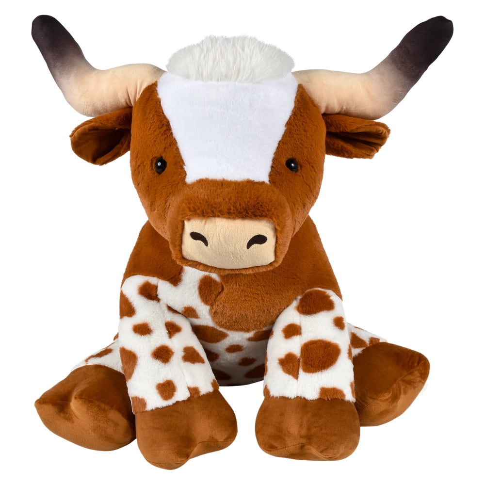 Plush Longhorn Cow 26"