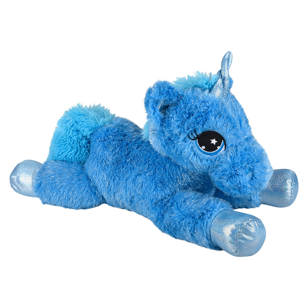 Unicorn Plush 24" Mink Highlight Laying Unicorn
