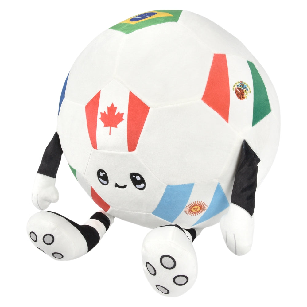 Soccer Plush 14" Global Soccer Man