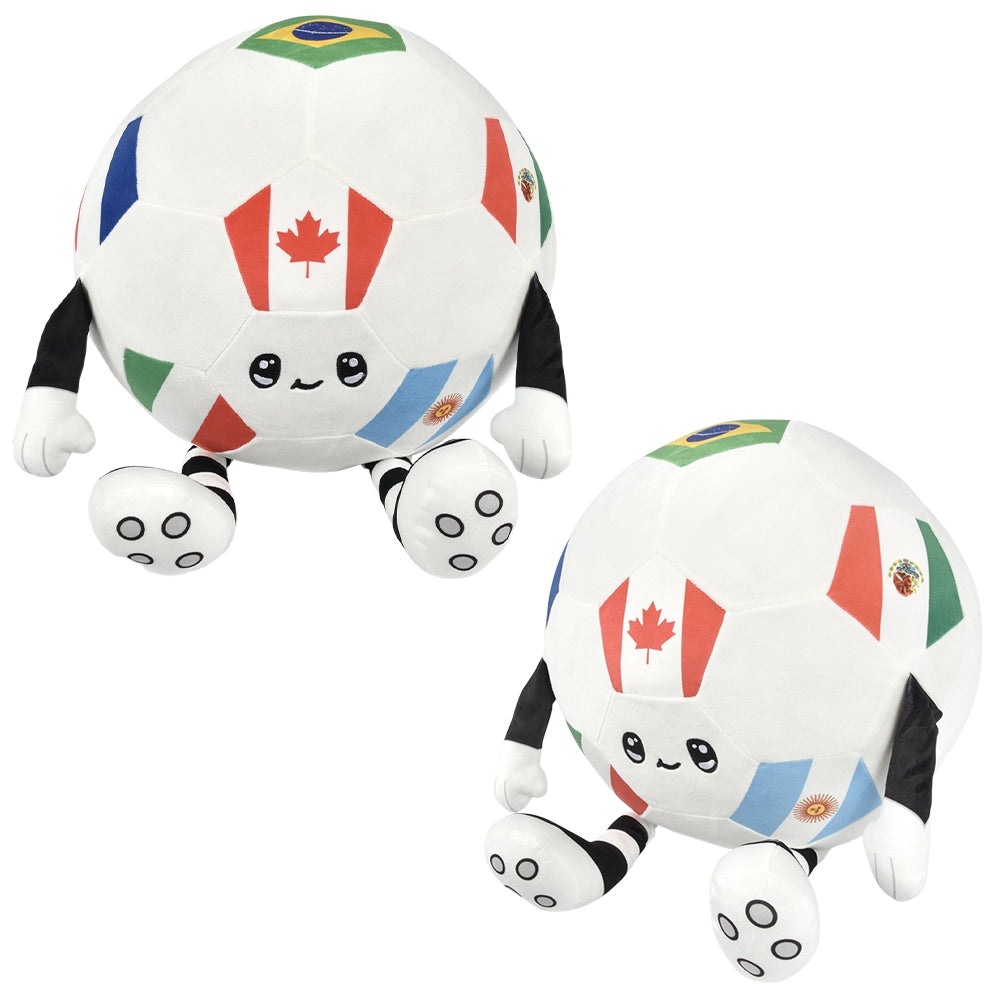 Soccer Plush 14" Global Soccer Man