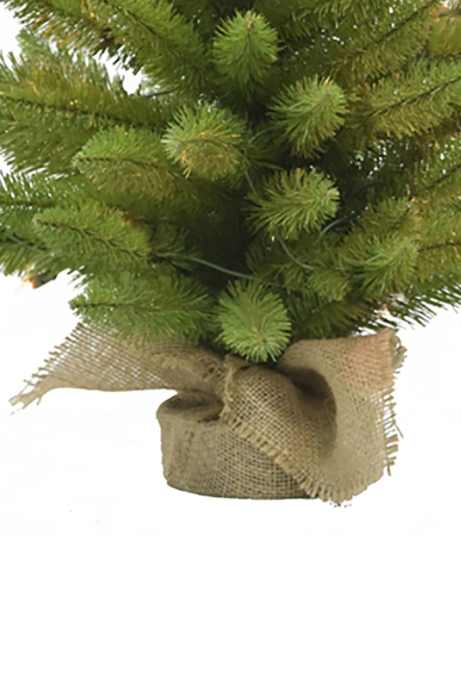 3' Tabletop Christmas Tree with Burlap Base