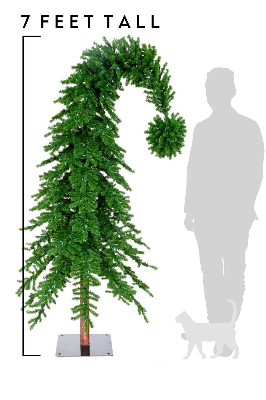 7ft GRINCH GREEN CHRISTMAS TREE