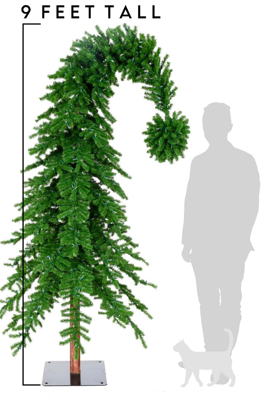 9ft GRINCH GREEN CHRISTMAS TREE
