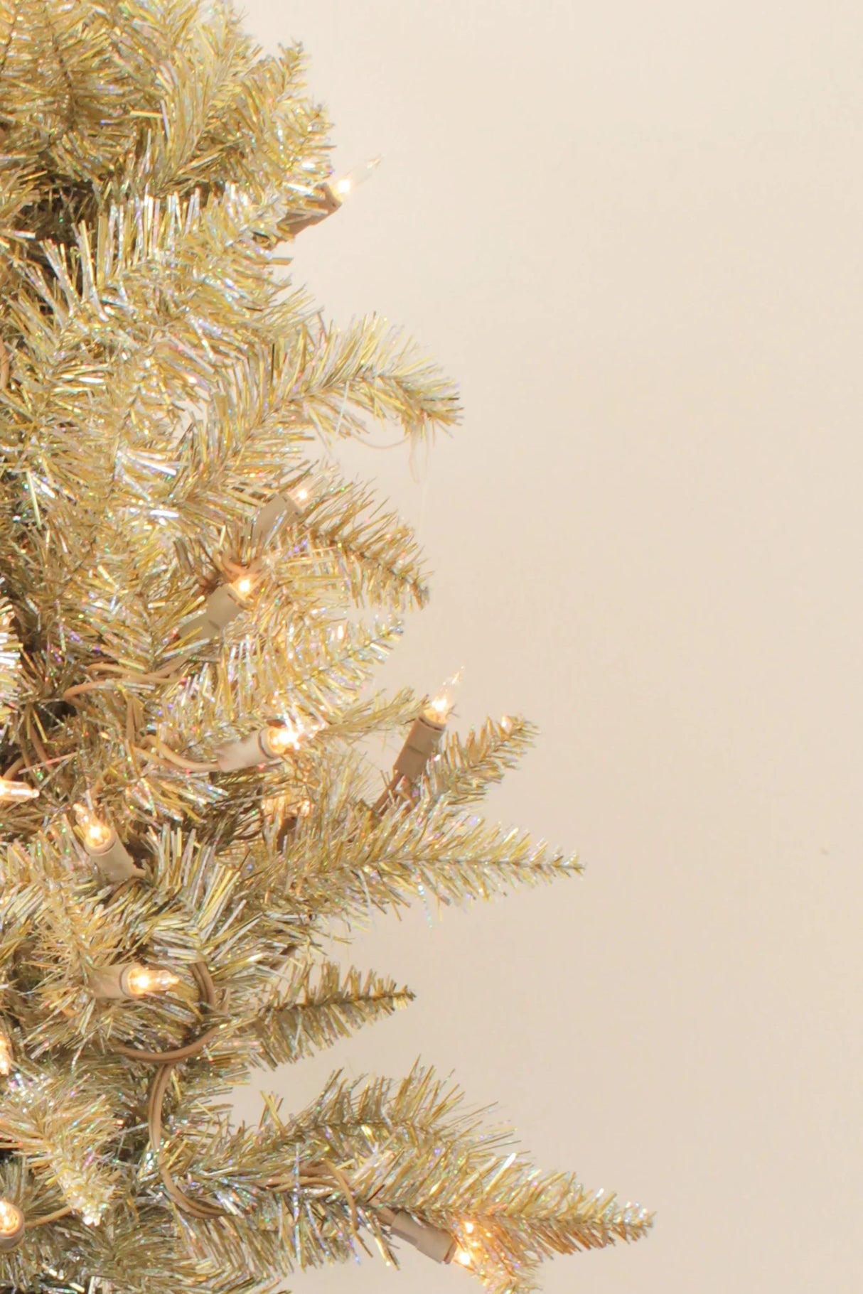 2' Prelit Tabletop Christmas Tree – Champagne