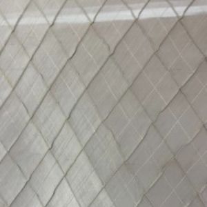 Piandre Silk Fabric - Solid Diamond Geometric, 54" Width (1 Yard)