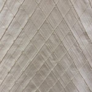 Piandre Silk Fabric - Solid Diamond Geometric, 54" Width (1 Yard)