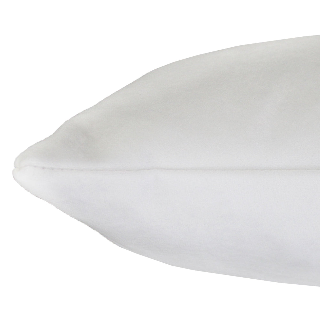 Feliz Navidad Embroidery Velvet Pillow - White/Red, Hunter/Gold, 14X20" (1 Piece)
