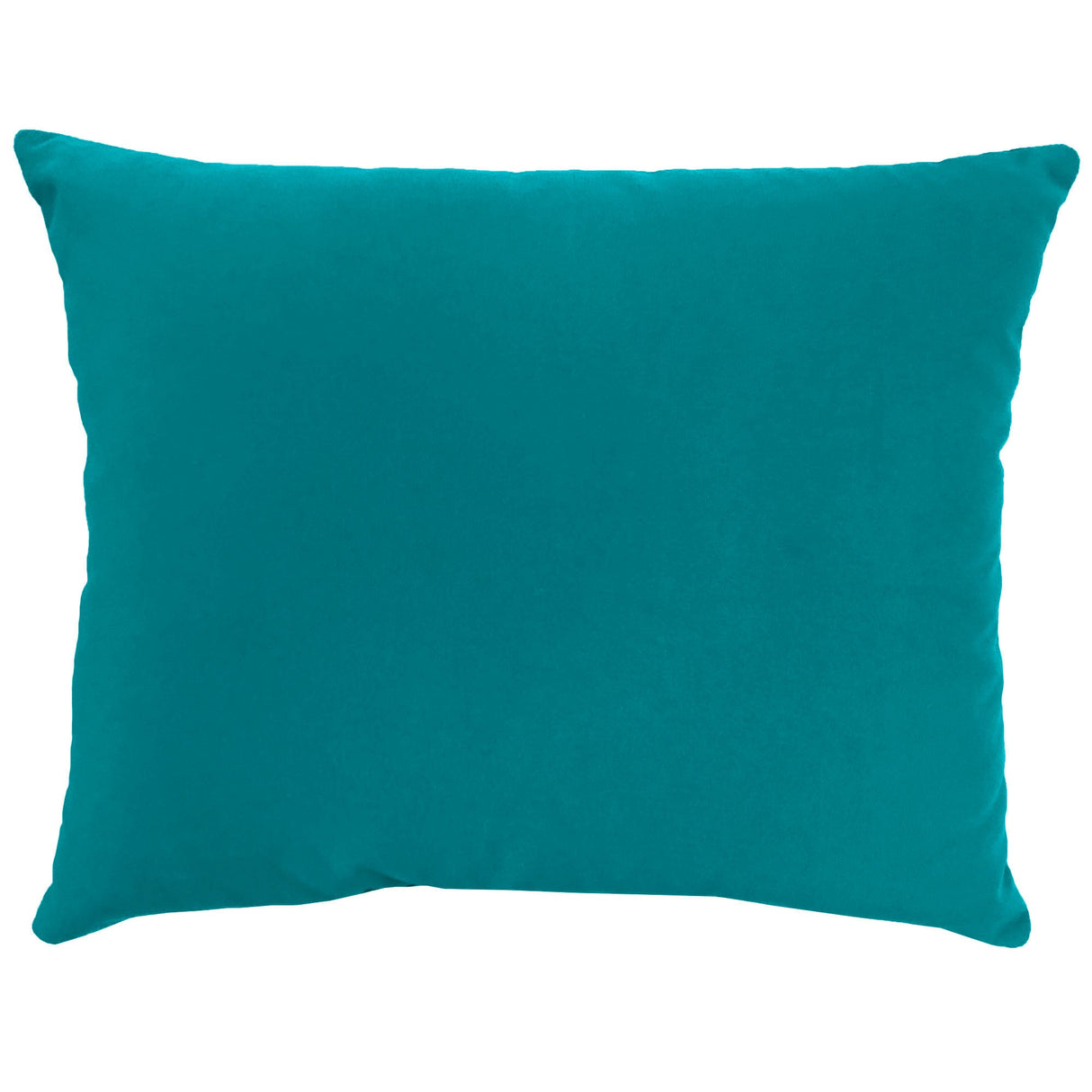 Giada Outdoor Pillow Velvet Fabric - Solid Ivory, 18X22 (1 Pillow)