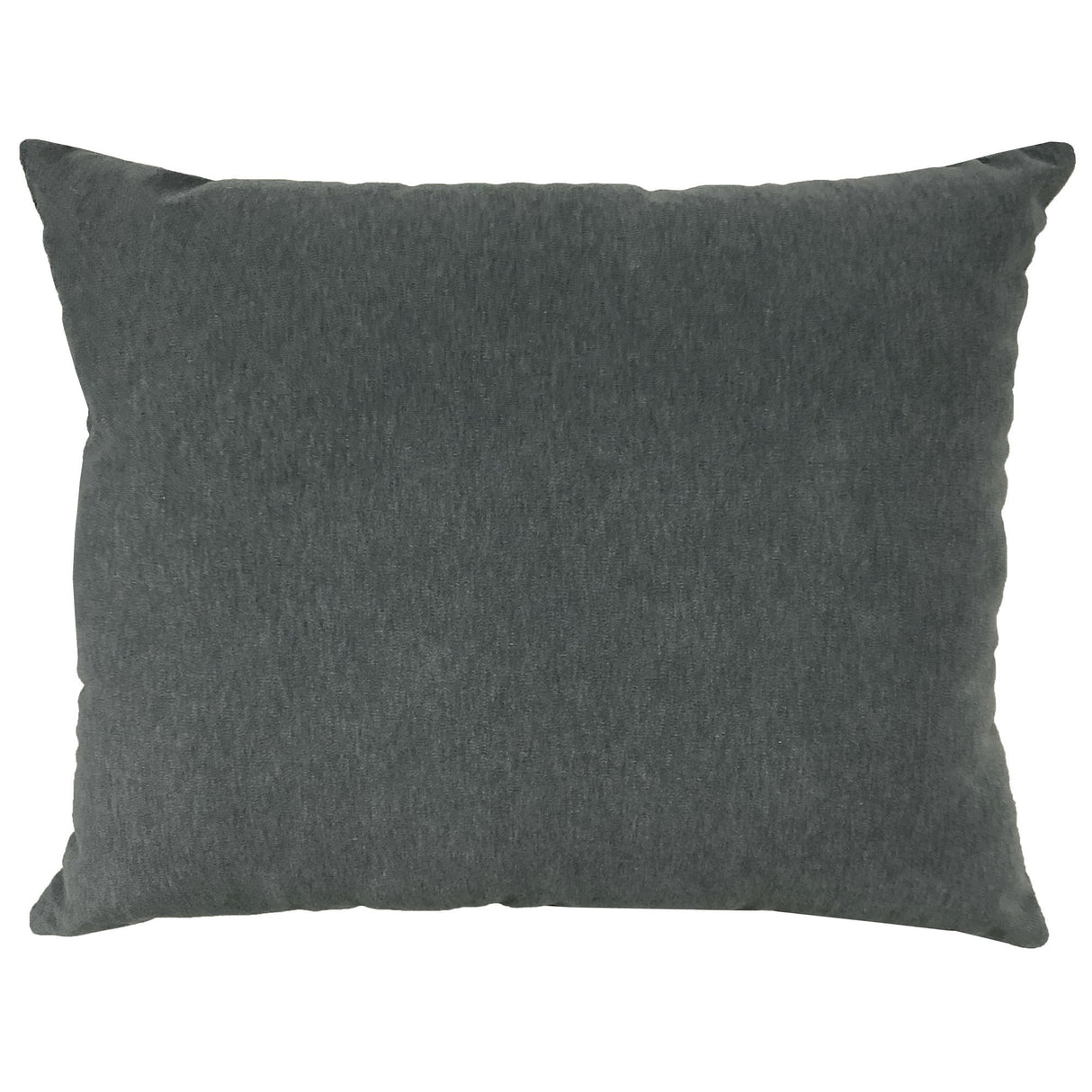 Giada Outdoor Pillow Velvet Fabric - Solid Ivory, 18X22 (1 Pillow)