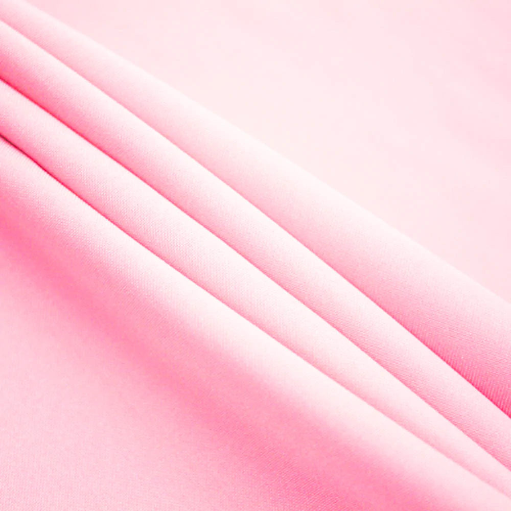 Pink Polyester Poplin (120″) Fabric