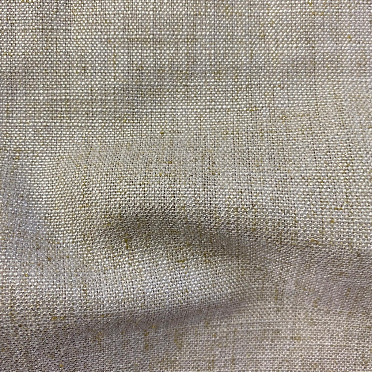 Pixie Fabric Solid Metallic Linen Blend Fabric - Spa, 55" Width (1 Yard)